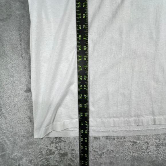 Vintage 80’s I’m Not Over The Hill I’m Just Gaining Speed White Graphic Tshirt L - Picture 5 of 8